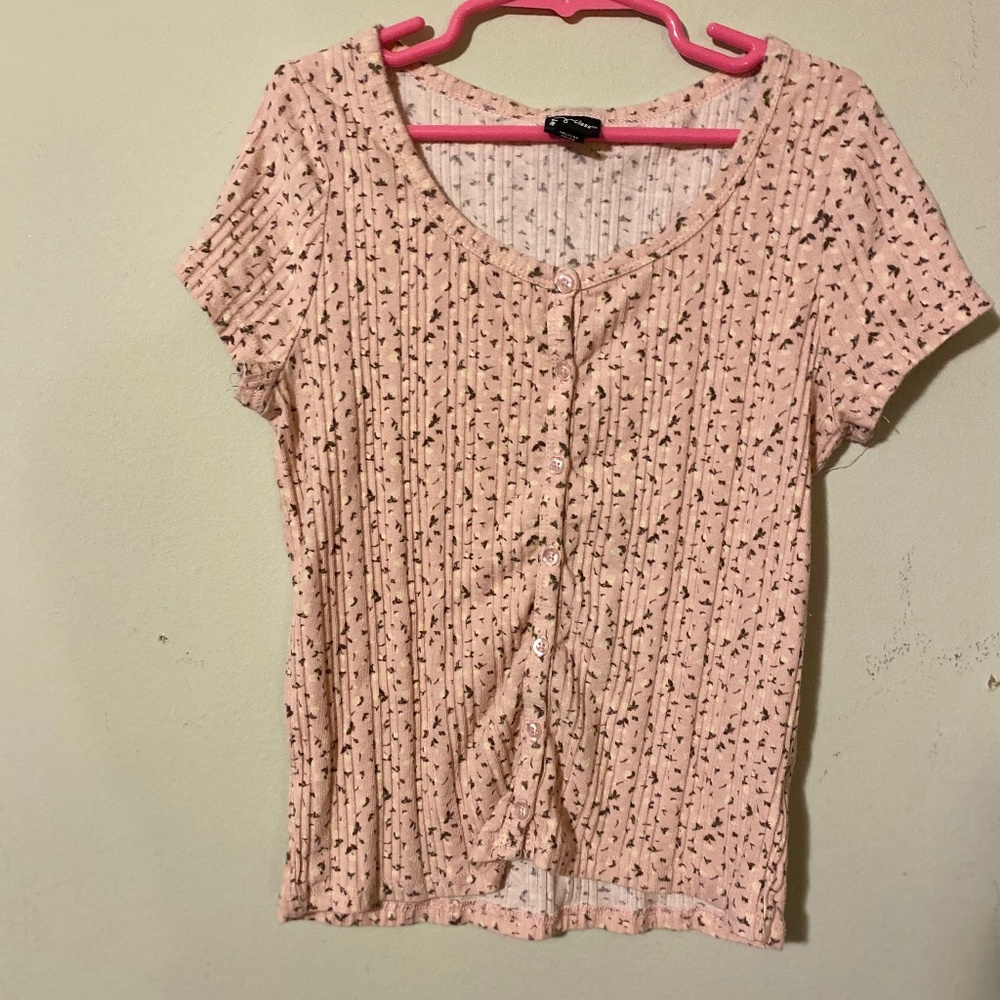 Girls floral top